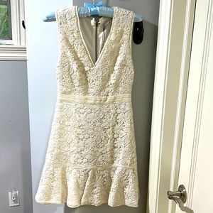 White lace dress